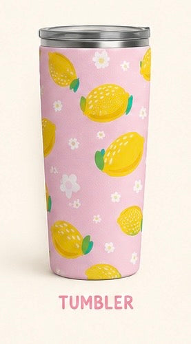 Lemon Burst Digital Seamless Pattern