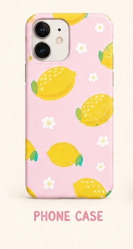 Lemon Burst Digital Seamless Pattern