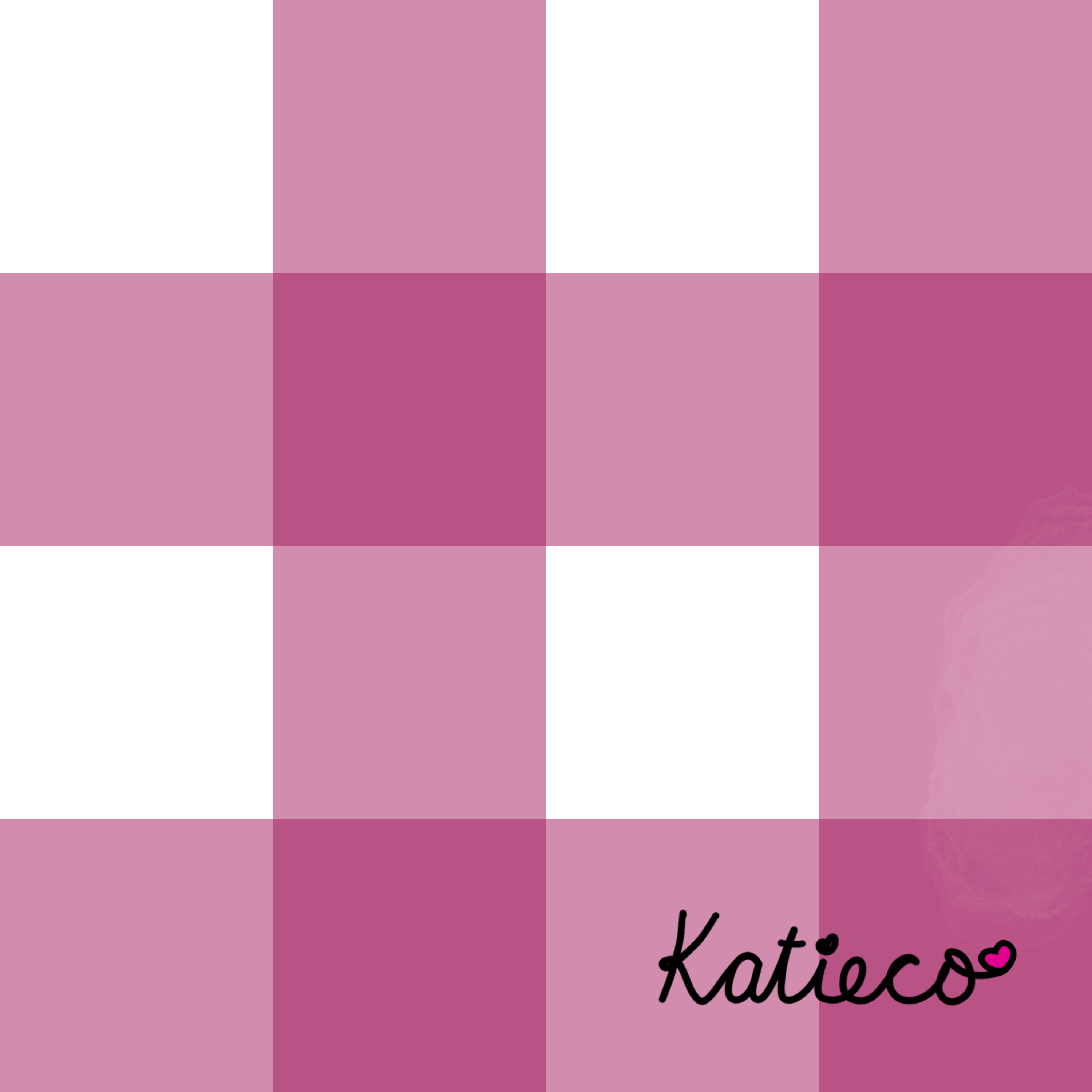 Rose Pink Gingham Seamless Pattern