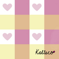 Pastel Heart Gingham Seamless Digital Pattern